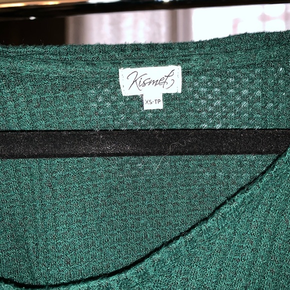 Long sleeve green sweater - Picture 2 of 2